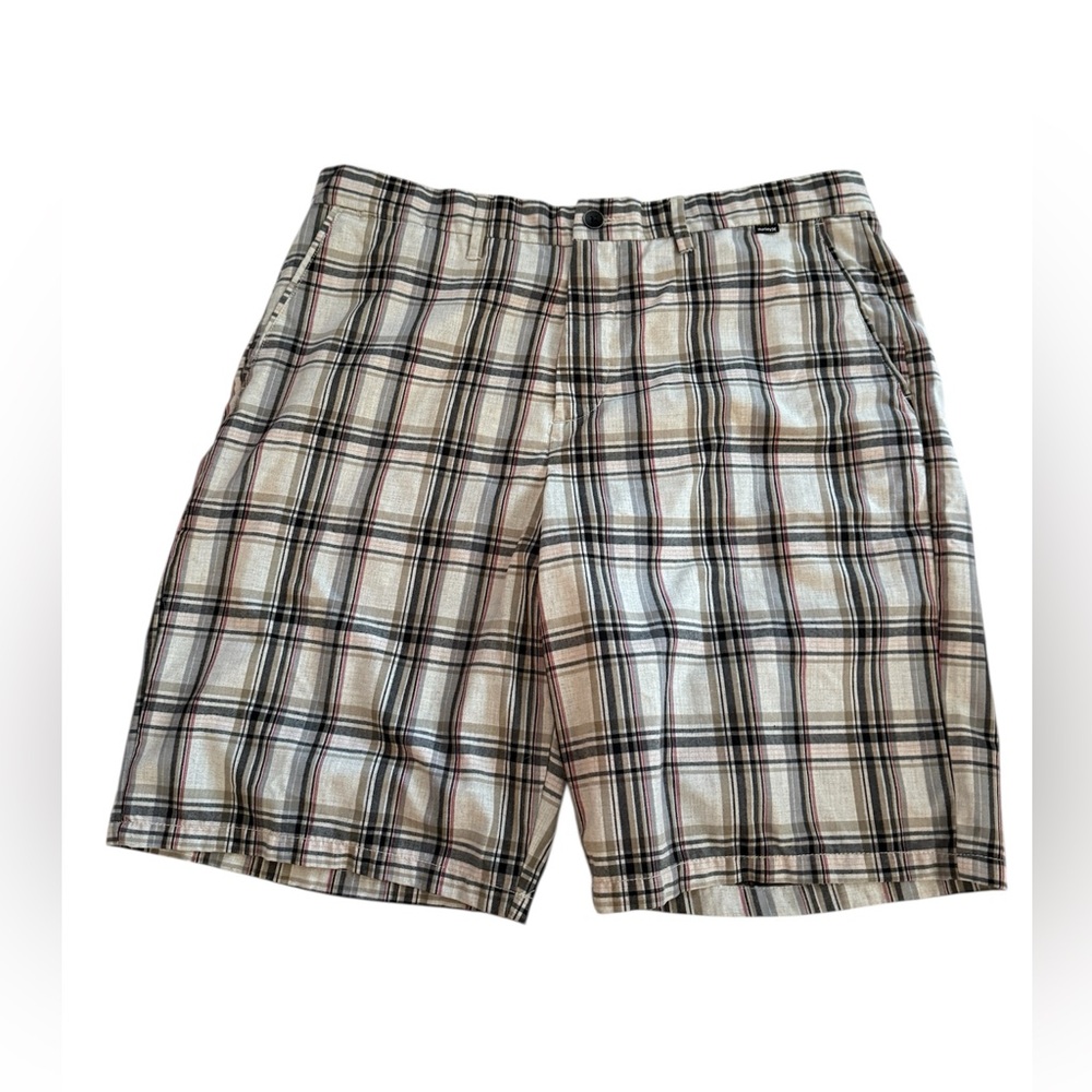 Classic Hurley Plaid Men's Shorts